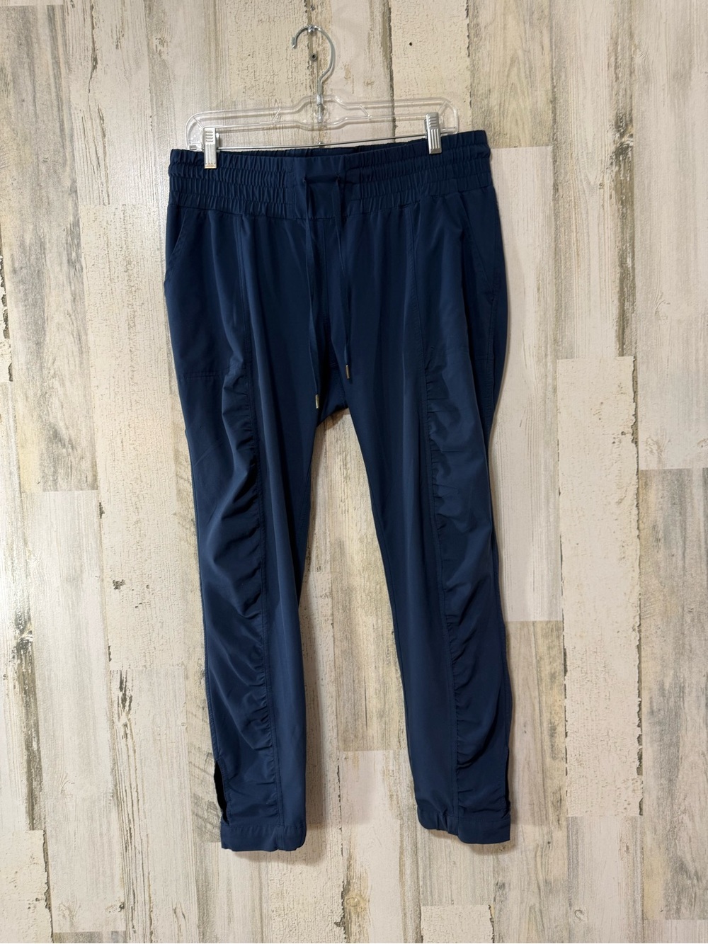 Prana Navy Blue Track Jogger Pants